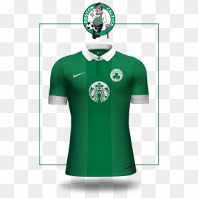 Boston Celtics Soccer Jersey, HD Png Download - new jersey nets logo png
