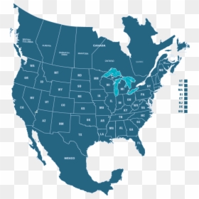 Us And Mexico Outline, HD Png Download - mexico map outline png