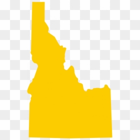 Idaho 2016 Election Map, HD Png Download - kansas outline png