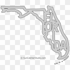 Florida Scroll Saw Patterns, HD Png Download - arizona state outline png