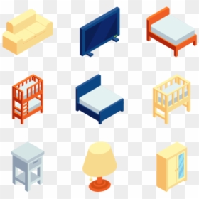 Stool, HD Png Download - sofa icon png