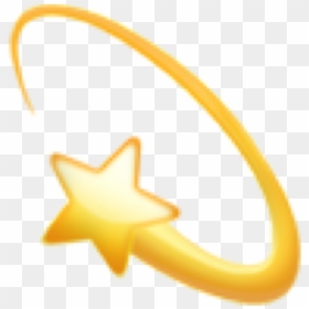 Star Emoji, HD Png Download - shooting star png