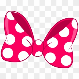Minnie Mouse Bow, HD Png Download - minnie mouse png