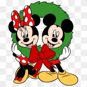 Clipart Mickey Mouse Christmas, HD Png Download - minnie mouse png