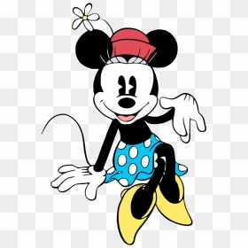 Black And White Minnie Mouse, HD Png Download - minnie mouse png