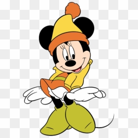 Minnie Mouse Winter Png, Transparent Png - minnie mouse png