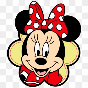 Minnie Mouse Face Png, Transparent Png - minnie mouse png