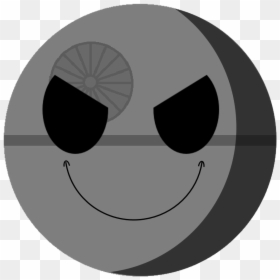 Smiley, HD Png Download - death star png
