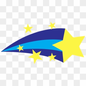Shooting Star Stars Clipart, HD Png Download - shooting star png