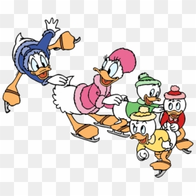 Donald Daisy Huey Dewey Louie, HD Png Download - duck png