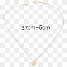 Necklace, HD Png Download - shooting star png