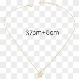 Necklace, HD Png Download - shooting star png