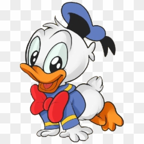 Baby Donald Duck Drawing, HD Png Download - duck png