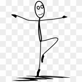 Dancing Stickman, HD Png Download - stick figure png