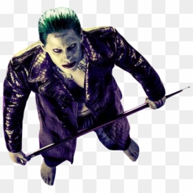 Joker Jared Leto Transparent, HD Png Download - joker png
