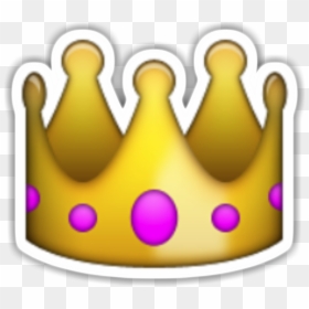 Transparent Iphone Crown Emoji, HD Png Download - king crown png