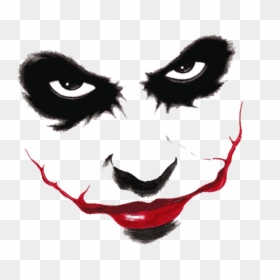 Easy Joker Pencil Drawing, HD Png Download - joker png