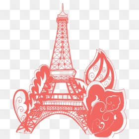 Eiffel Tower Design Png, Transparent Png - eiffel tower png