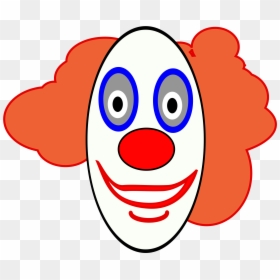 Easy Clown Face Drawing, HD Png Download - joker png