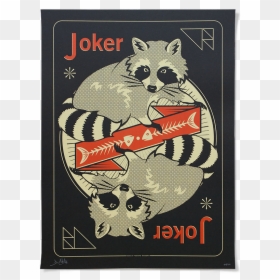 Joker As A Raccoon, HD Png Download - joker png