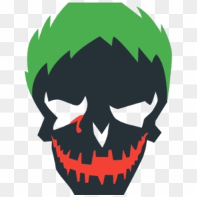 Suicide Squad Joker Logo, HD Png Download - joker png