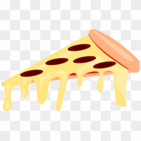 Pizza Cheese Vector Png, Transparent Png - pizza slice png