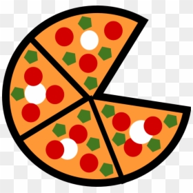 Fractions Pizza 1 5, HD Png Download - pizza slice png