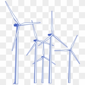 Wind Turbine Clipart, HD Png Download - wind png