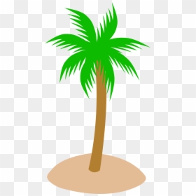 Palm Tree Vector Png, Transparent Png - sand png