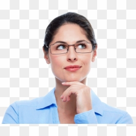 Think Woman Png, Transparent Png - woman png
