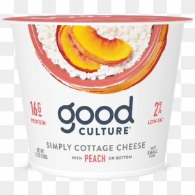 Good Culture Cottage Cheese Strawberry, HD Png Download - peach png