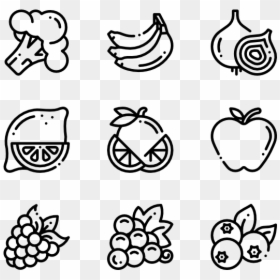 Hand Drawn Social Media Icons Png, Transparent Png - peach png
