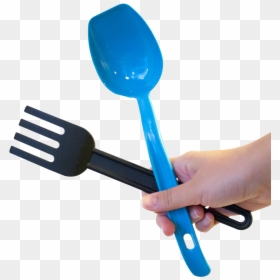Holding Spoon Transparent, HD Png Download - fork png