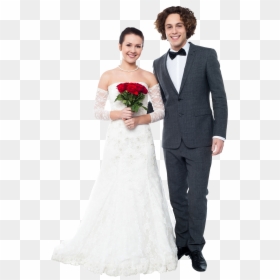 Wedding Couple Dress Png, Transparent Png - wedding png