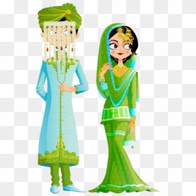Muslim Wedding Clipart Png, Transparent Png - wedding png