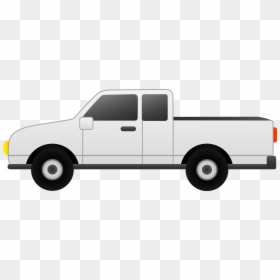 White Truck Clip Art, HD Png Download - truck png
