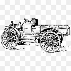 Old Fire Truck Clip Art, HD Png Download - truck png
