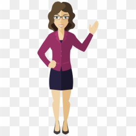 Clip Art Business Woman, HD Png Download - woman png