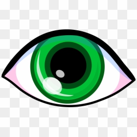 Green Eye Clipart, HD Png Download - googly eyes png
