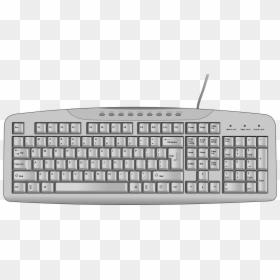Download Keyboard Png Image - Printable Color Computer Keyboard, Transparent Png - keyboard png