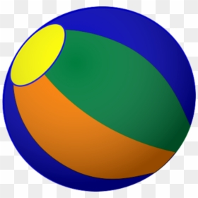 Circle, HD Png Download - beach ball png