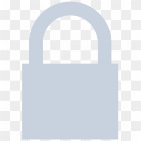 White Lock Icon Png, Transparent Png - lock png