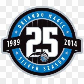 Orlando Magic Anniversary Logo, HD Png Download - magic png