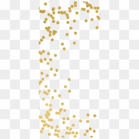Gold Confetti Circles Png, Transparent Png - gold confetti png