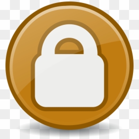 Circle, HD Png Download - lock png