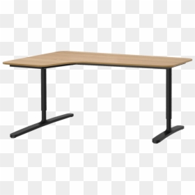 Ikea Corner Desk Wood, HD Png Download - desk png