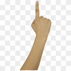 Arm With Finger Pointing, HD Png Download - arm png