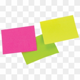 Construction Paper, HD Png Download - sticky note png
