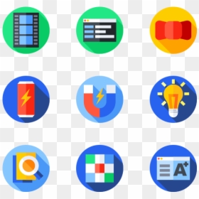 Graphic Design Flat Icon, HD Png Download - social media icons png transparent