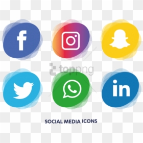 Facebook Instagram Icon Png, Transparent Png - social media icons png transparent
